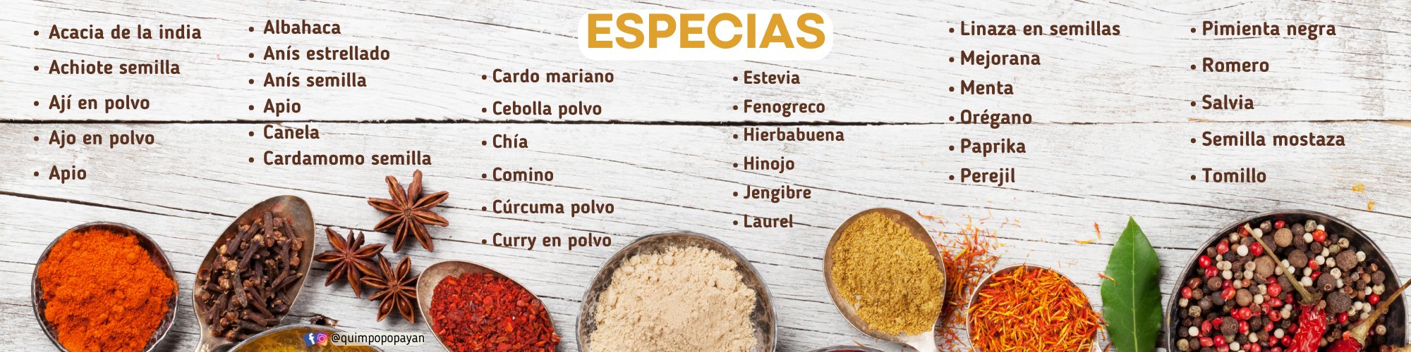 Especias