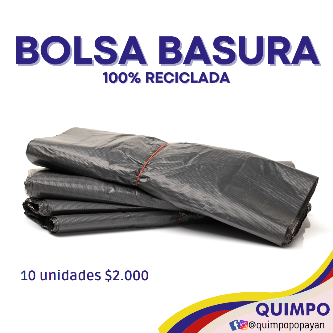 BOLSAS PARA BASURA – Quimpo Popayán